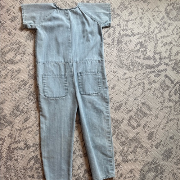 Riley + Cru Blue Jumpsuit - Picture 3 of 5